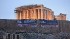 Riesentransparente der KKE an der Akropolis gegen das Abkommen von Prespes