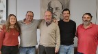 Reunión de Giorgos Marinos y de una delegación de la Sección de Relaciones Internacionales del CC del KKE con Ofer Cassif, miembro del Buró Político del CC del Partido Comunista Israelí  y diputado